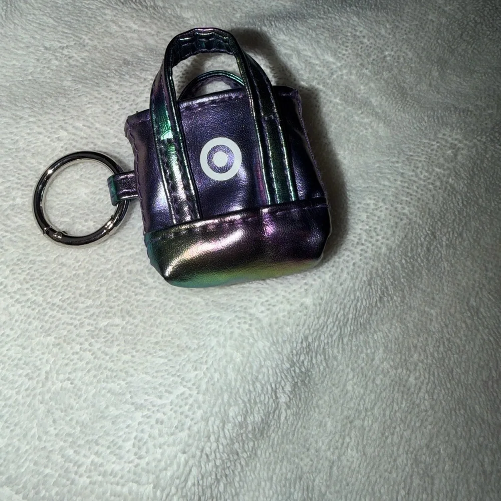 Target Black Friday Mini Keychain Iridescent Bag Viral Exclusive